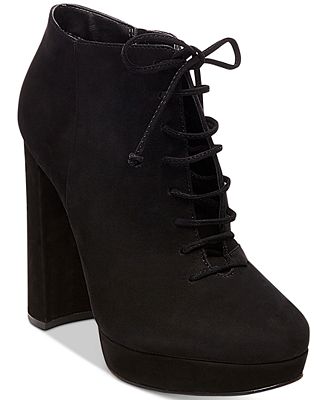 acton block heel bootie steve madden