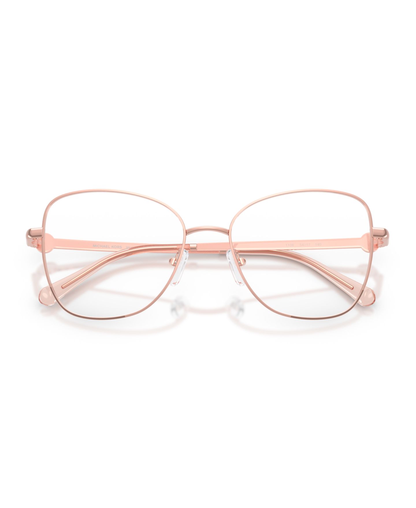 Женские очки Michael Kors Zakynthos Eyeglasses, MK3108, цвет: Светлый золотой — фото 9