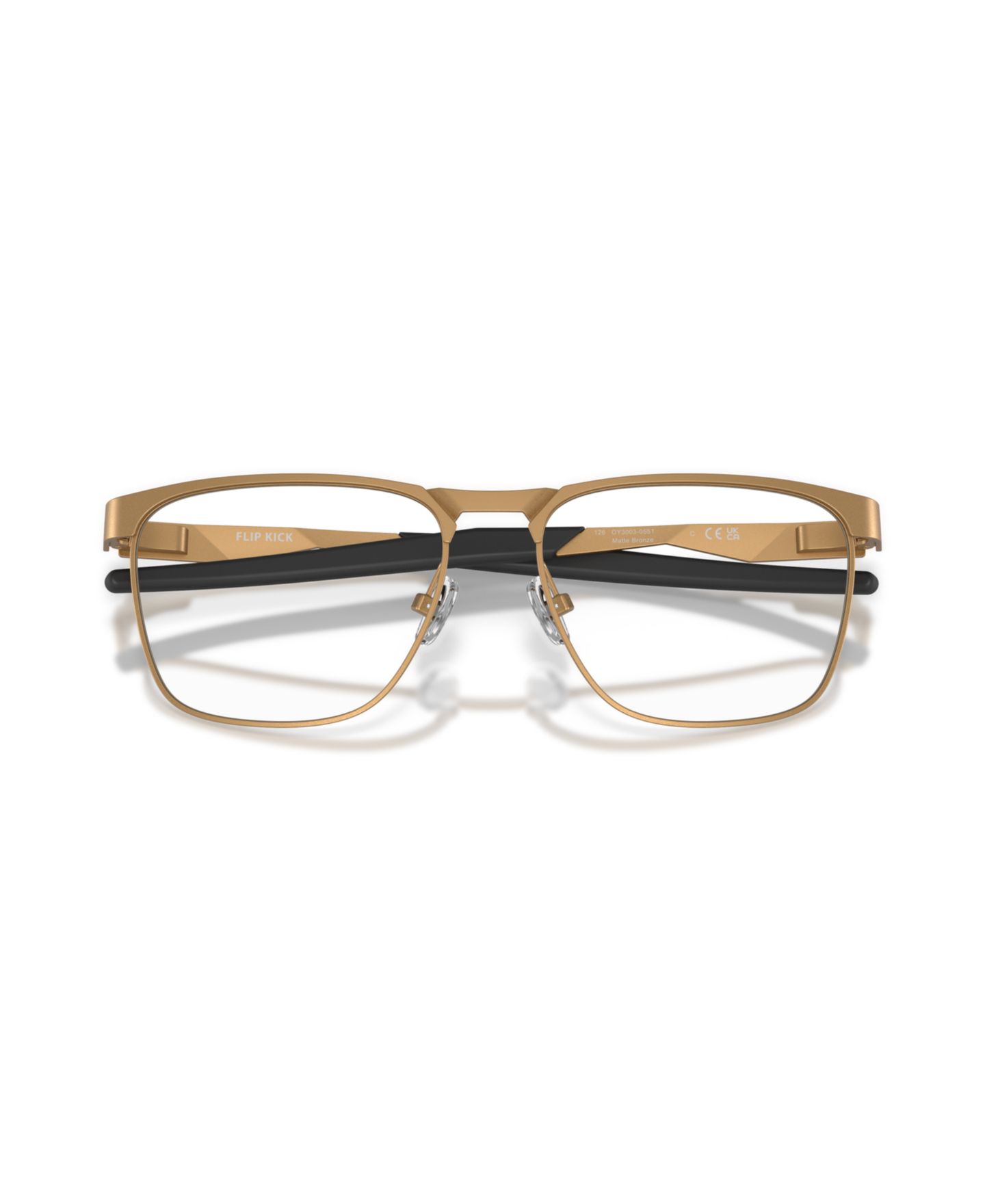 Женские очки Oakley Jr Child Flip Kick Alloy Collection Eyeglasses, OY3003, цвет: Матовый бронзовый — фото 5