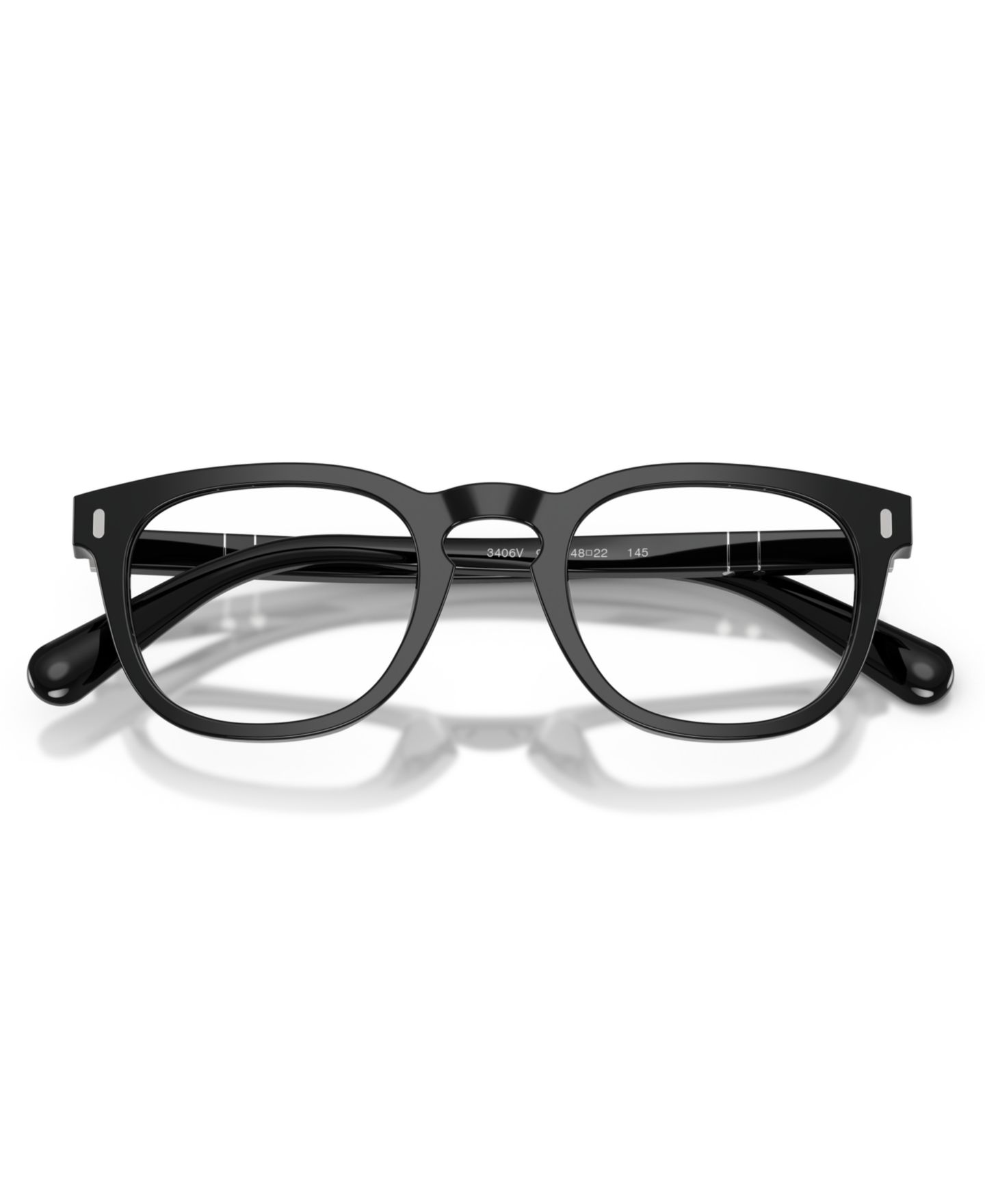 Очки Persol Unisex Gianni Eyeglasses, PO3406V, цвет: Чёрный — фото 5