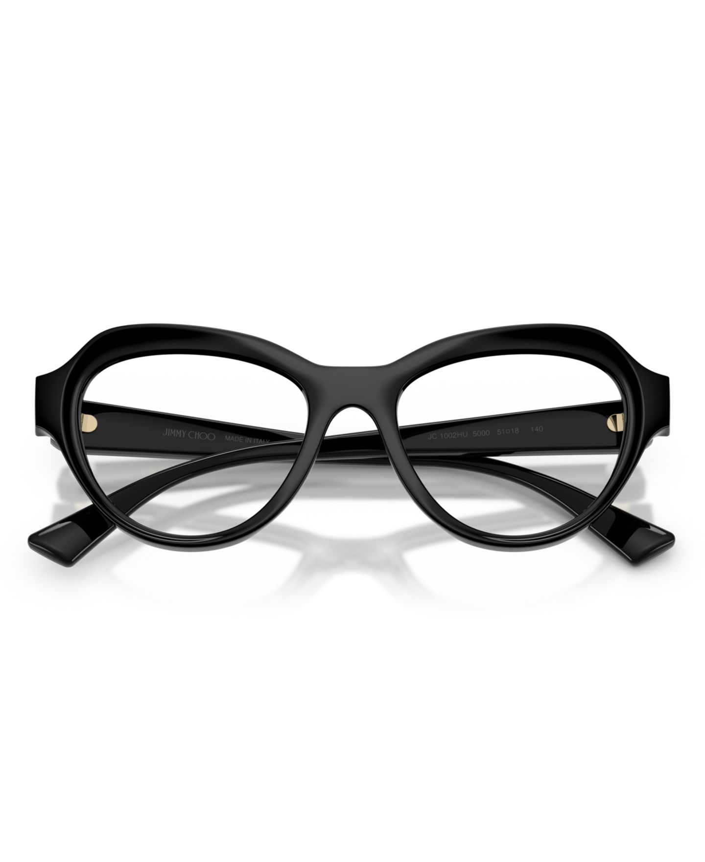 Женские очки Jimmy Choo Eyeglasses, JC1002HU, цвет: Чёрный — фото 5