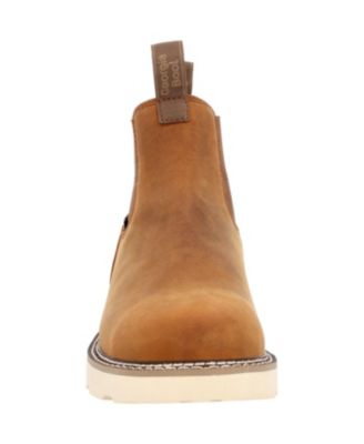 GEORGIA BOOT Men's Core 37 Wedge Waterproof Chelsea Work Boot - Macy's