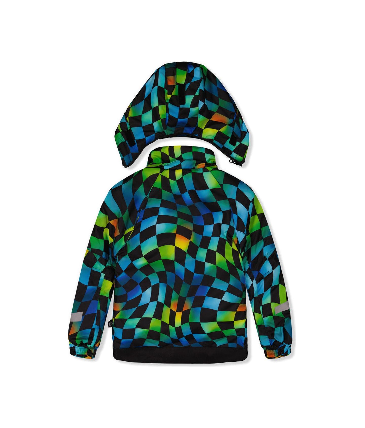 Брюки Deux par Deux Two Piece Play Snowsuit and Checkerboard with Pants для мальчиков, цвет: Зелёный / Жёлтый — фото 6