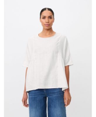 Women's Mablissea Oversized Short-Sleeve Linen Blouse