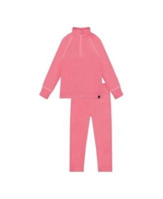 Little and Big Girl's (6-14) Two Piece Thermal Underwear