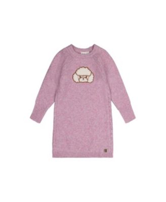 Toddler Girls (2T-5T) Poodle Knit Dress