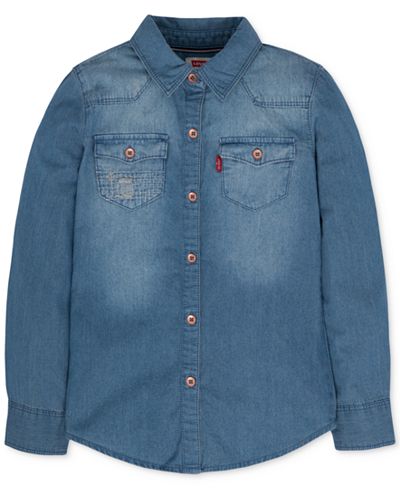 Levi's Denim Shirt, Big Girls (7-16)