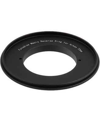 72mm Filter Thread Macro Reverse Mount Adapter Ring for Nikon F Mount SLR Camera Body