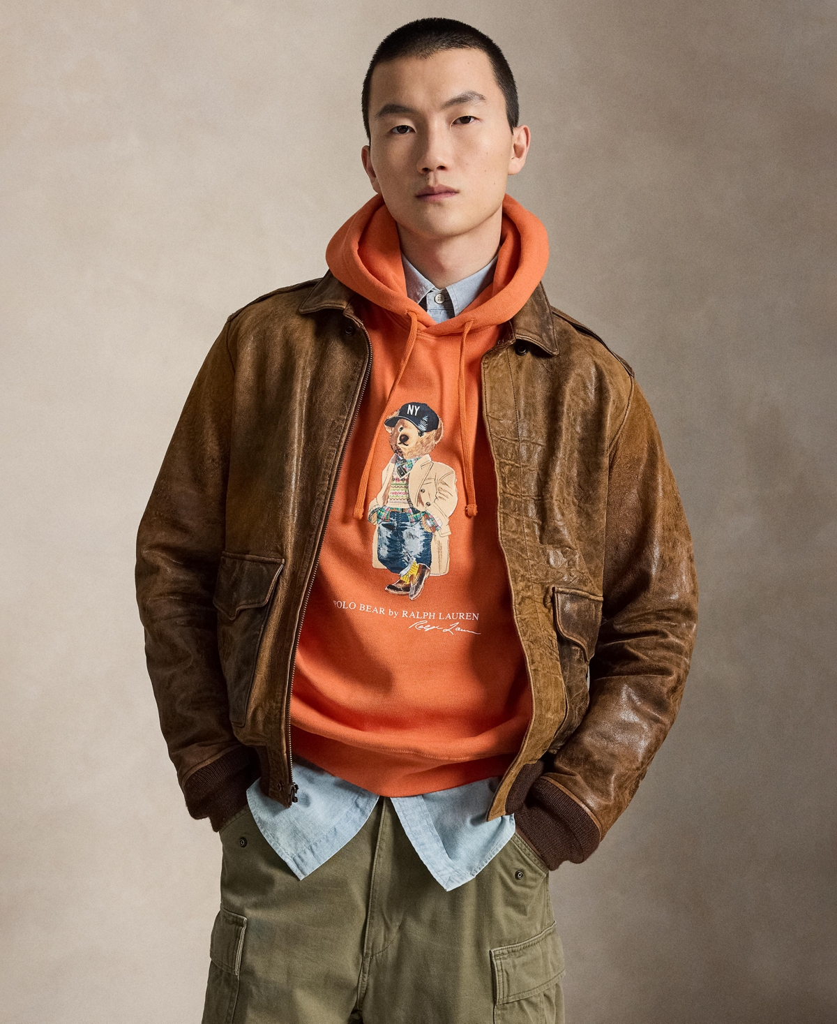 Polo Ralph Lauren Men's Bear Fleece Hoodie