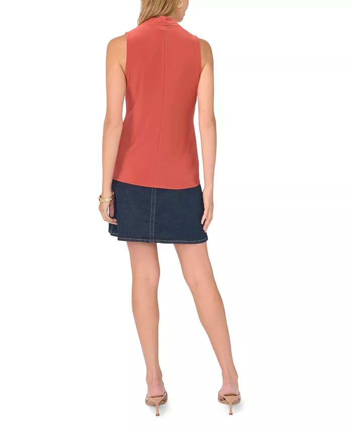Women's Crossover Wrap-Front Sleeveless Top - thumbnail 9
