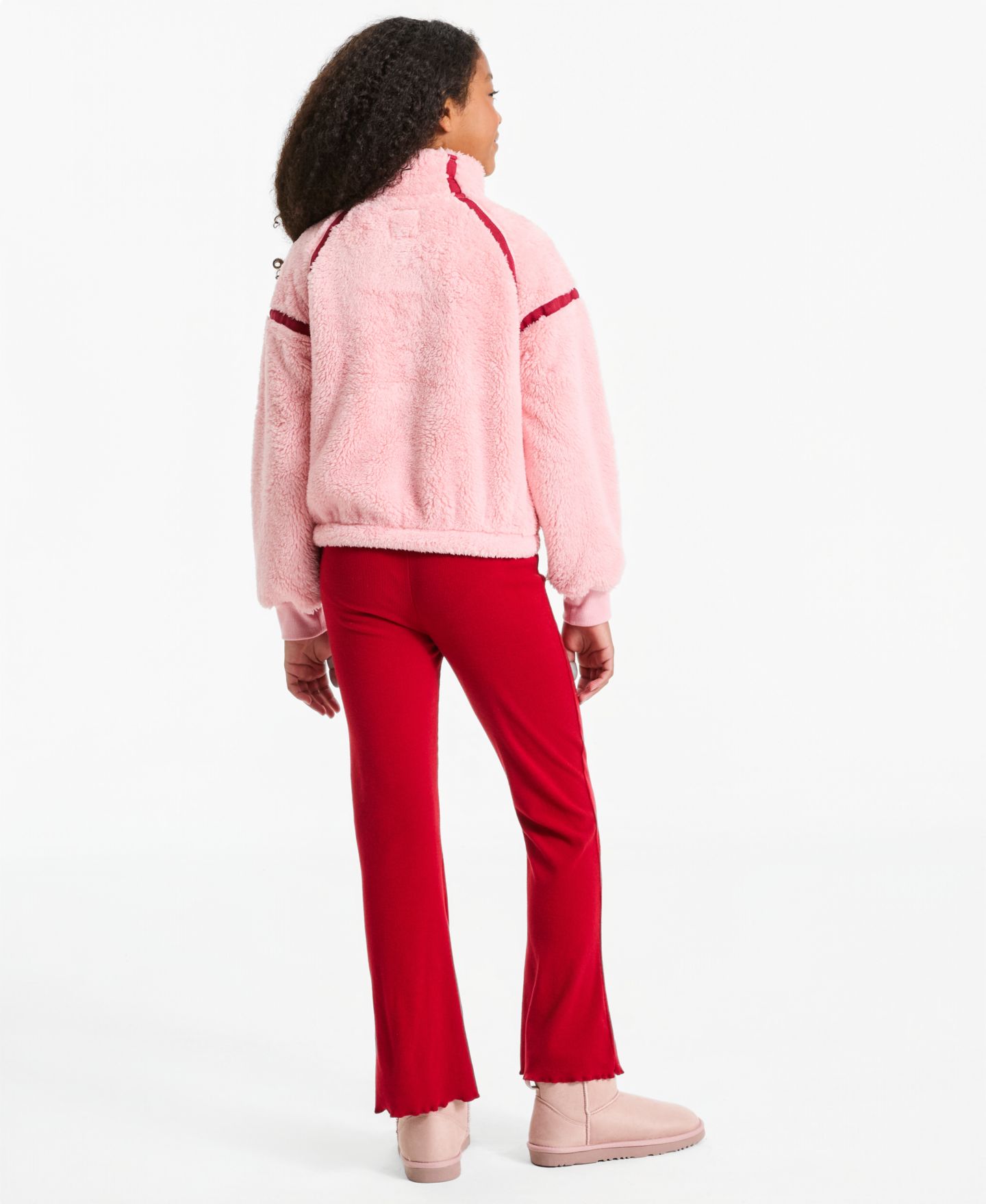 Брюки Levi's Ribbed-Flared Pull-On Pants для девочек, цвет: Emboldened — фото 4