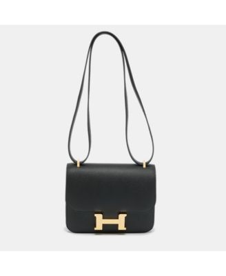 Finish Noir Epsom Leather Crossbody
