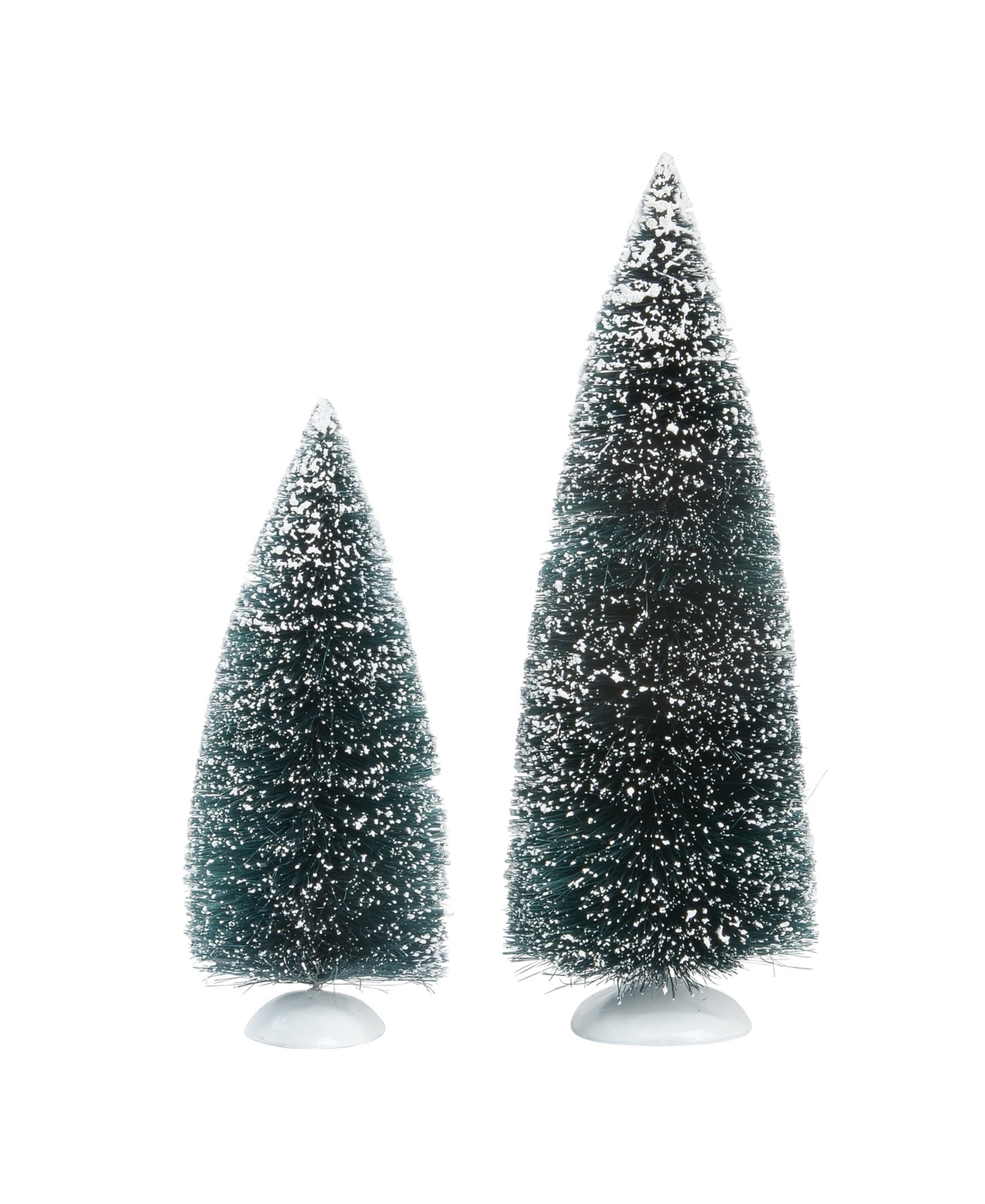 Department 56 Village Bag-o-Frosted Topiaries Figure Set of 2