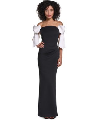 Black And White Formal Dresses