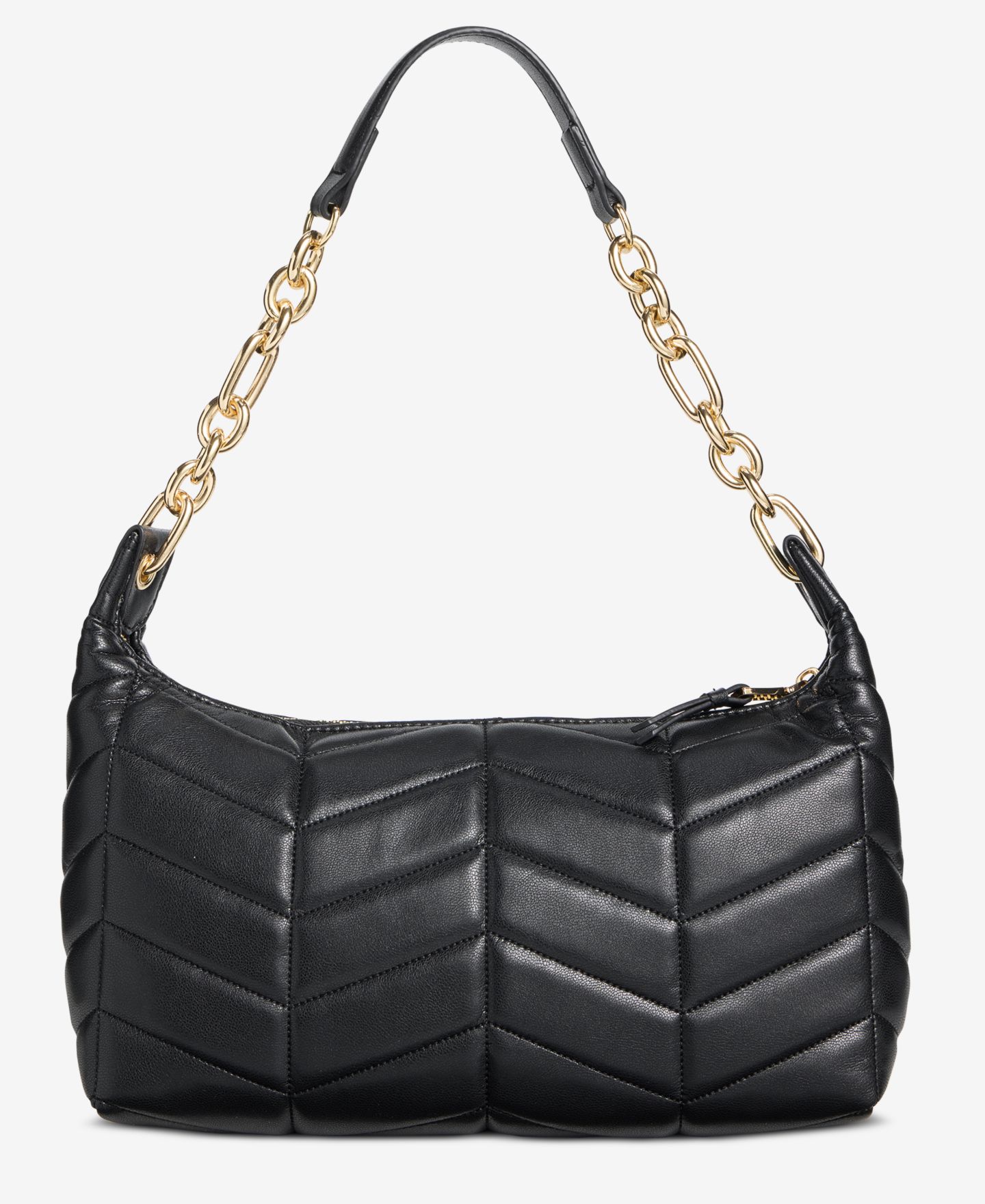 Женская сумка I.N.C. International Concepts Ckianna Solid Quilted Shoulder, цвет: Чёрный — фото 6