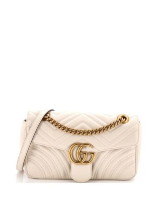 Medium GG Marmont Flap Bag Matelasse Leather