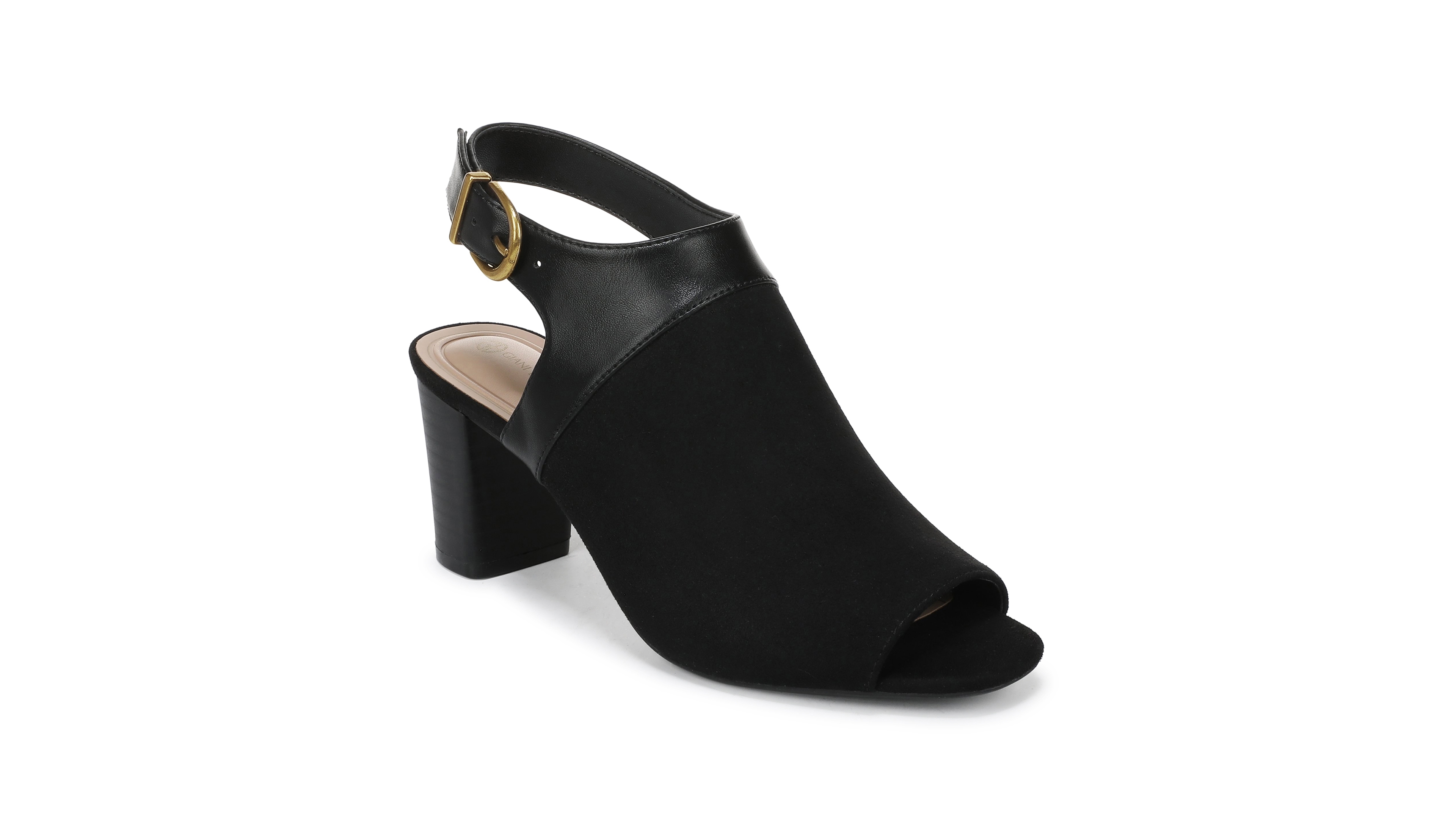 Giani Bernini Women's Vondah Block Heel Peep Toe Shooties, Macy's Exclusive