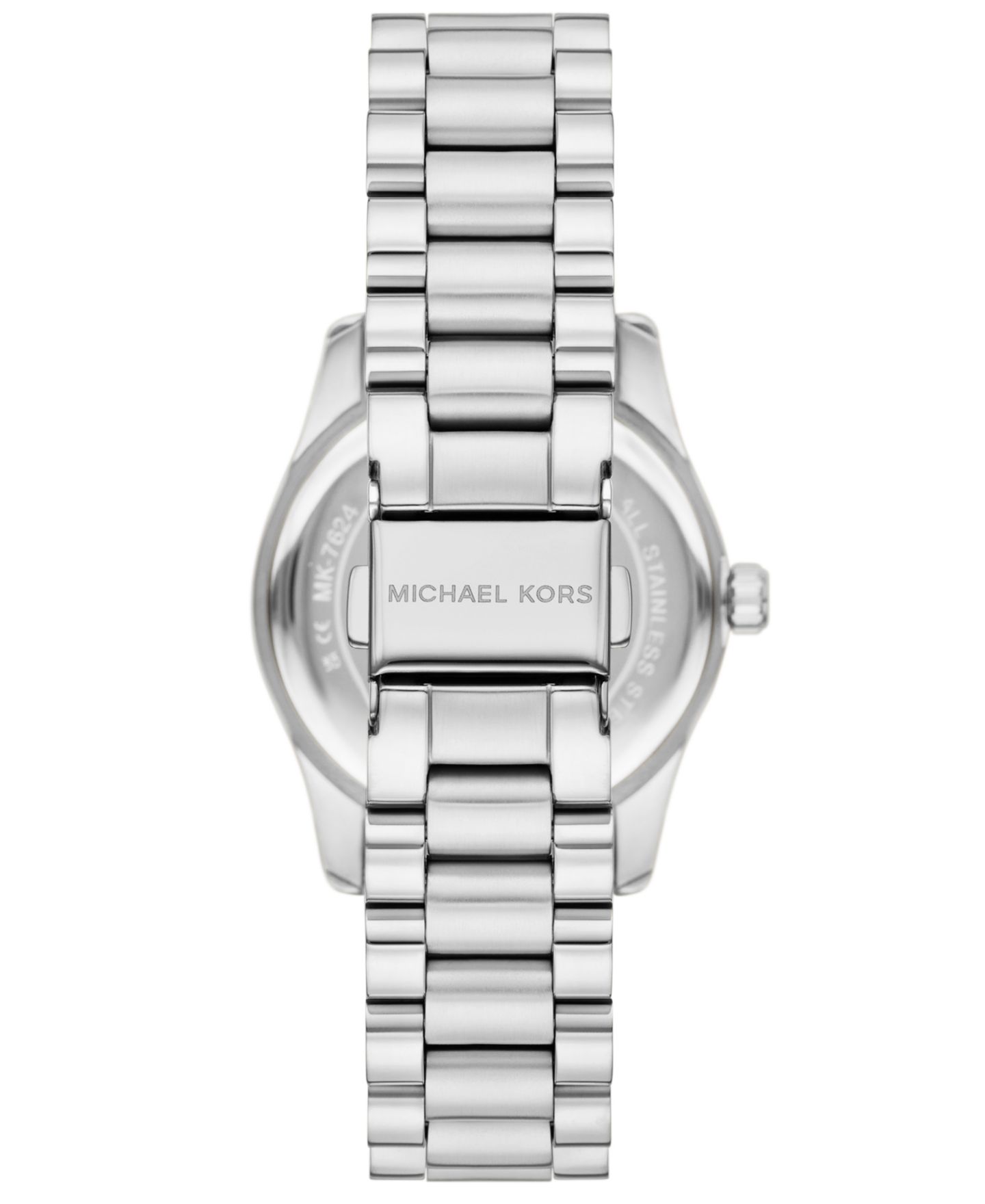 Женские часы Michael Kors Lexington Three-Hand Stainless Steel 33mm — фото 2