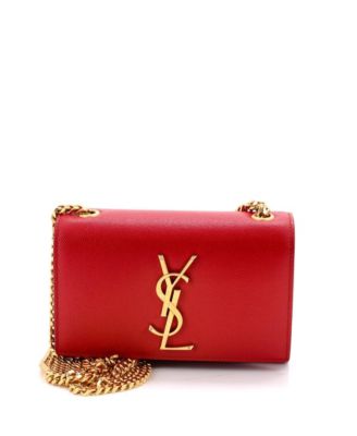 Small Classic Monogram Crossbody Bag Grainy Leather