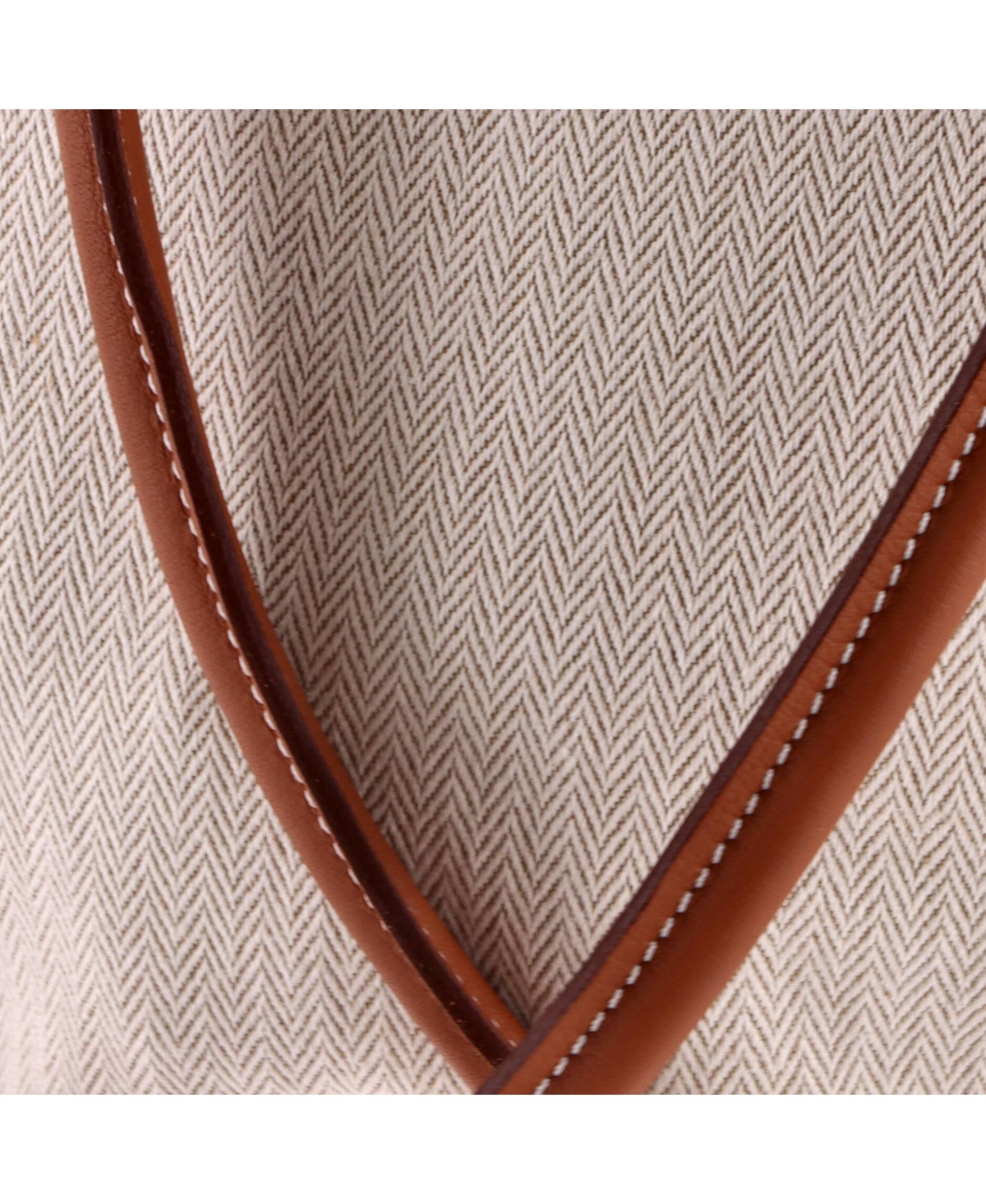 Pre-Owned HERMES Mm Aline Bag Toile