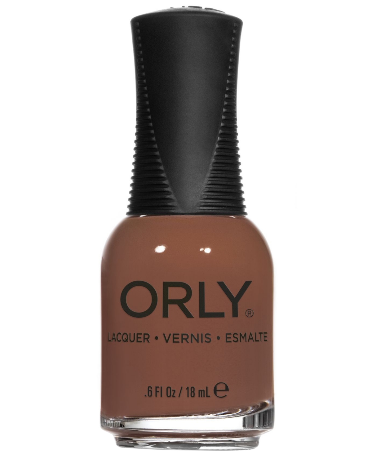 Orly Twinkling Veil Nail Lacquer, 0.6 Oz. In Warm Brown Nude Creme