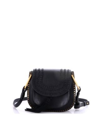 Small Hudson Handbag Whipstitch Leather