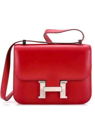 Pre-Owned Hermes 24 Constance NM Bag Box Calf