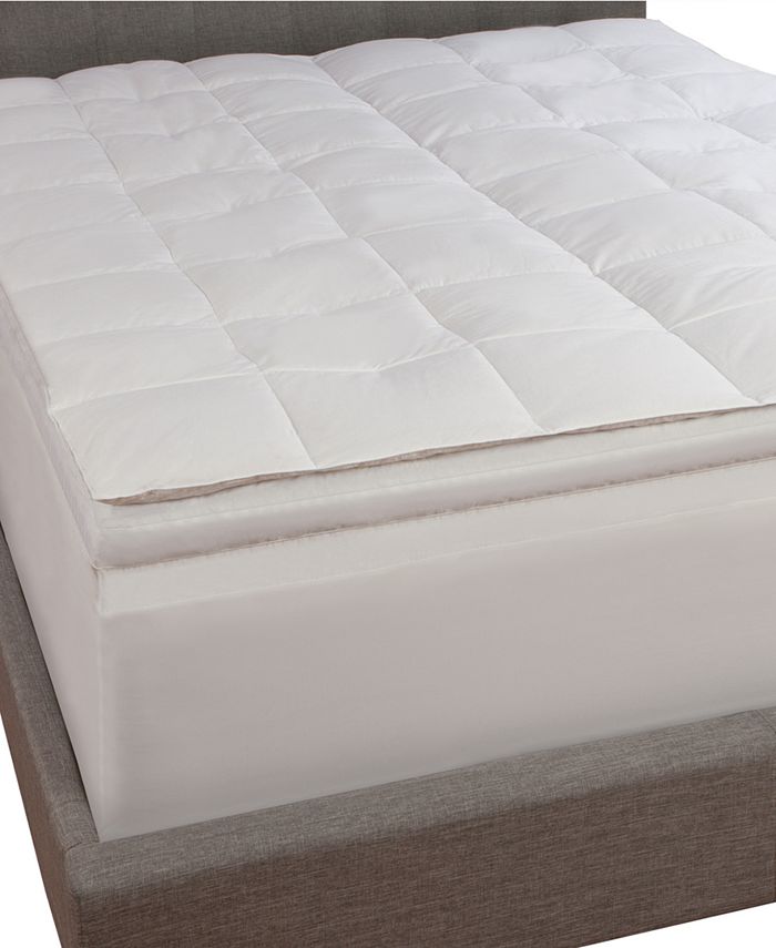 Comfort Revolution 5" Down, Feather, and Memory Foam Full Mattress Topper Macy's