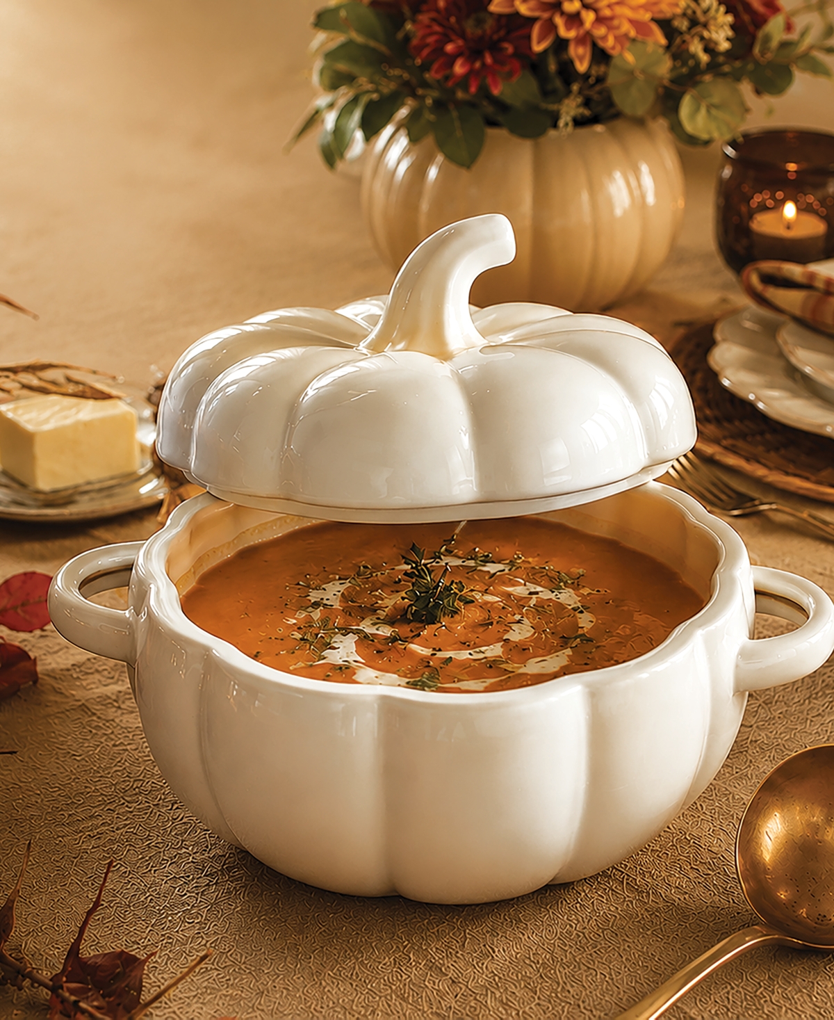 Haven Harvest 80 oz. Large Soup Tureen, Exclusively at Macy's