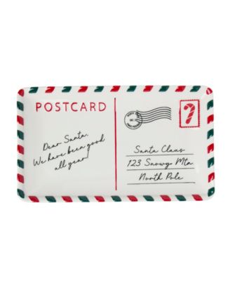 Holiday Cookies for Santa Serving Plate