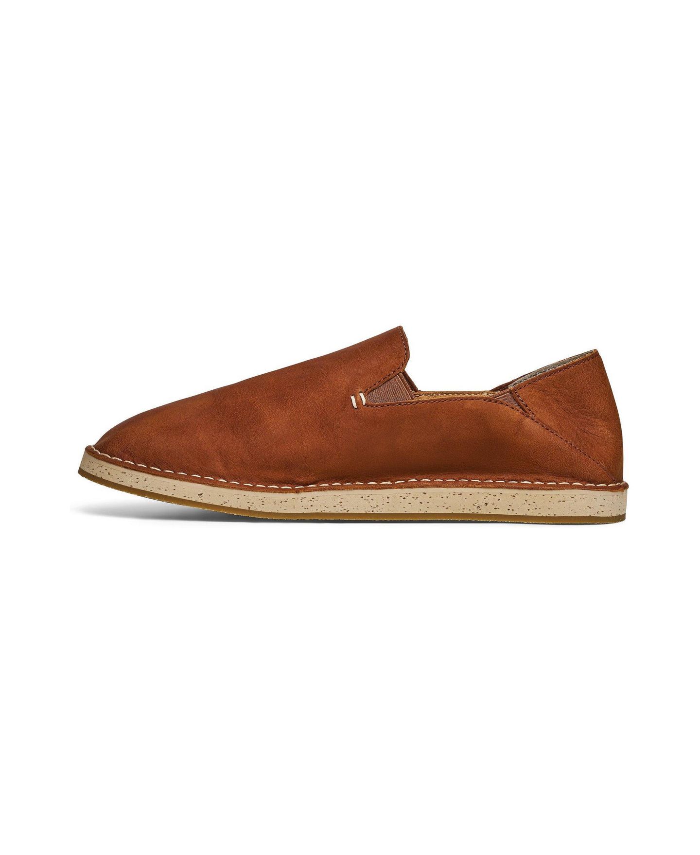 Мужские туфли Sanuk Donny Crafted Leather, цвет: Имбирный кожаный — фото 2