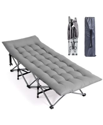 Folding Camping Bed Adult Mattress Oxford Guest
