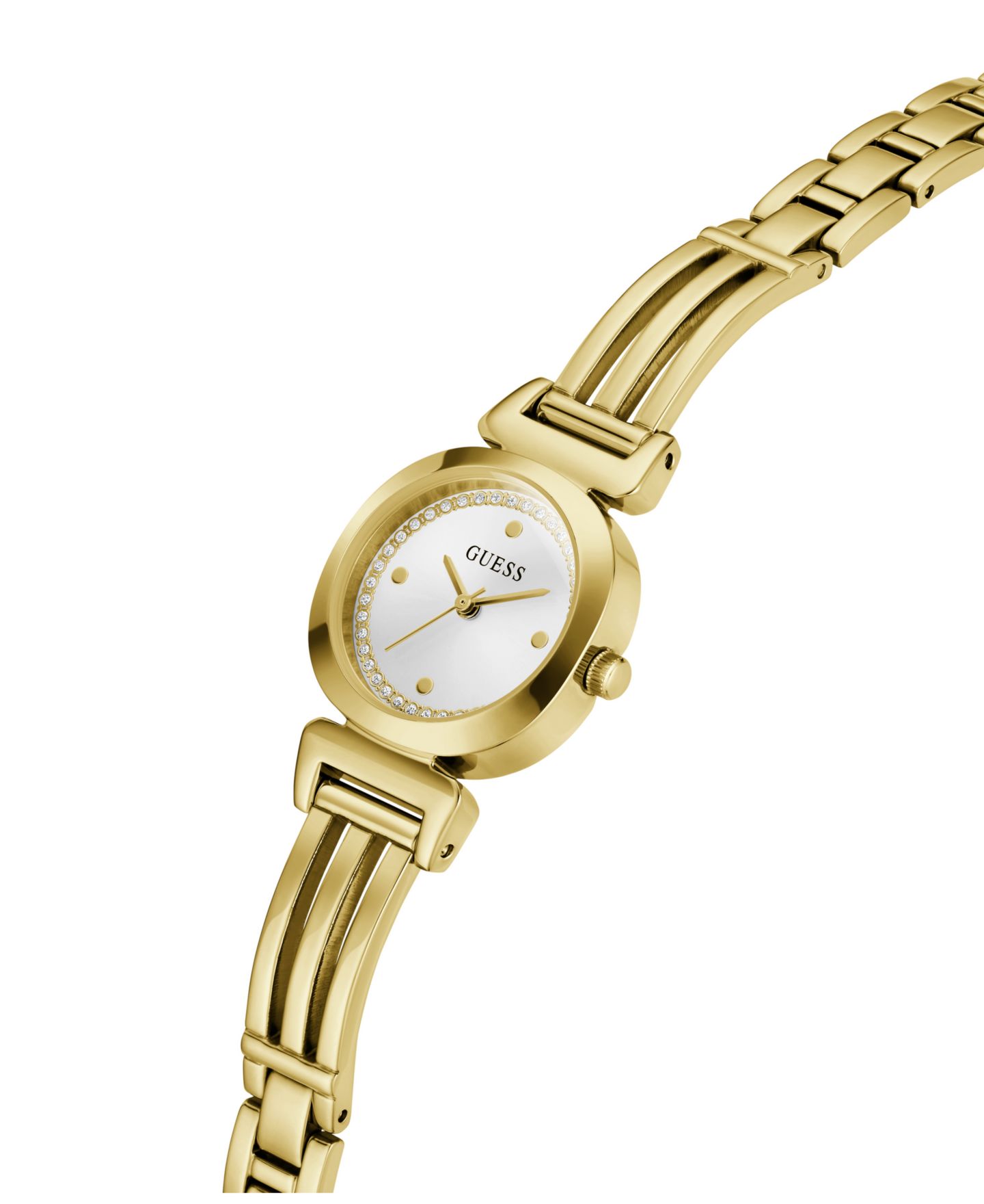Женские часы GUESS Quartz Gold-Tone Stainless Steel 24mm — фото 5