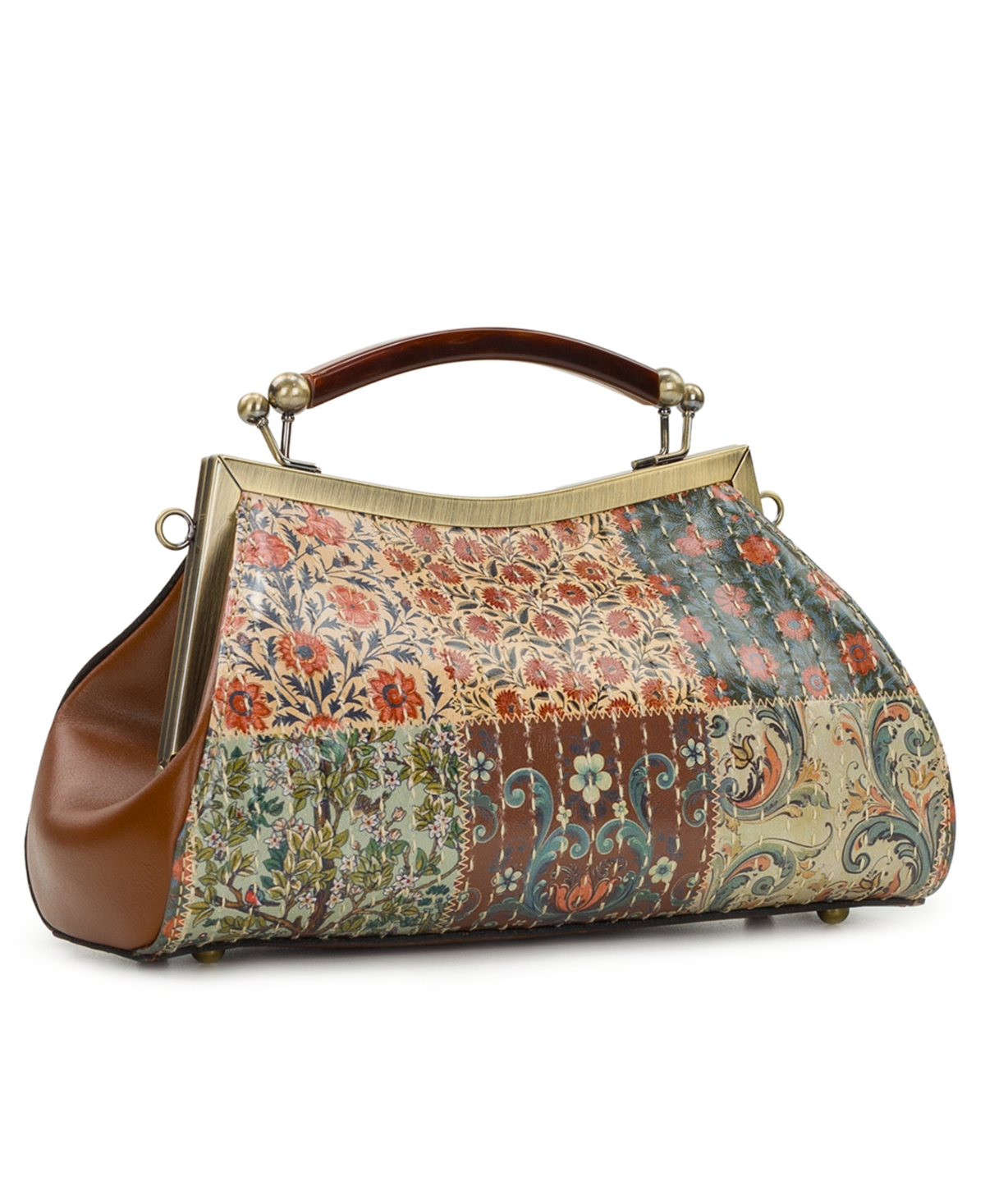 Patricia Nash Kelmscott Small Frame Satchel Handbag