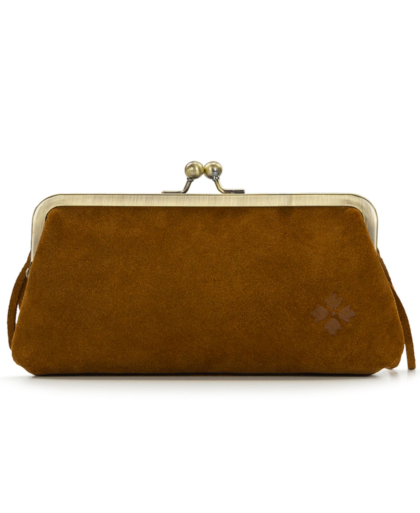 Женская сумка Patricia Nash Kiss-Lock Mini Potenaz Crossbody Handbag, цвет: Коньячный — фото 2