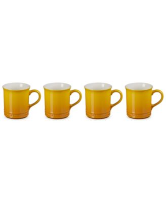 Stoneware 14 oz. Coffee Mugs, Set of 4