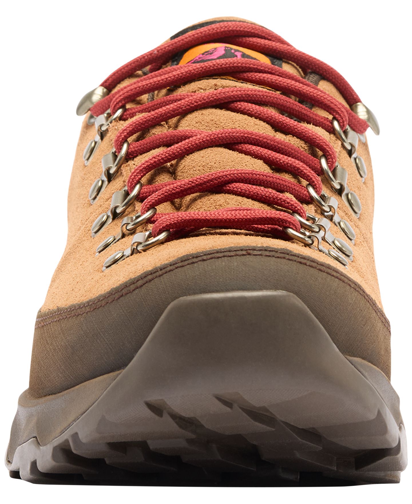 Мужские кроссовки Columbia Suede Lace-Up Round-Toe Hiking, цвет: Красный — фото 7