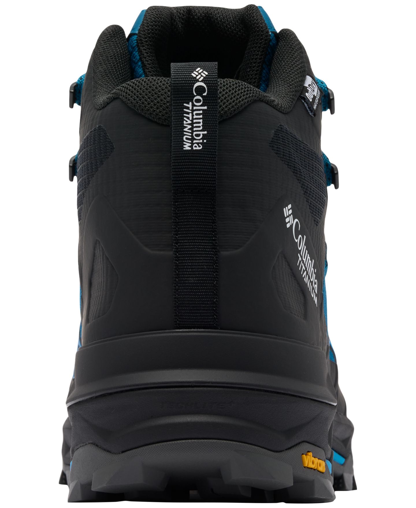 Мужские водонепроницаемые трекинговые ботинки Columbia Peakfreak Titanium OutDry Mid, цвет: Синий — фото 3