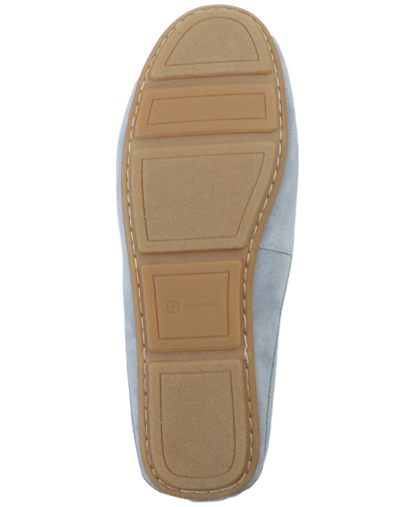 Женские сабо Giani Bernini Aubrei Slip On Driver Mules, цвет: Синий туманный — фото 5