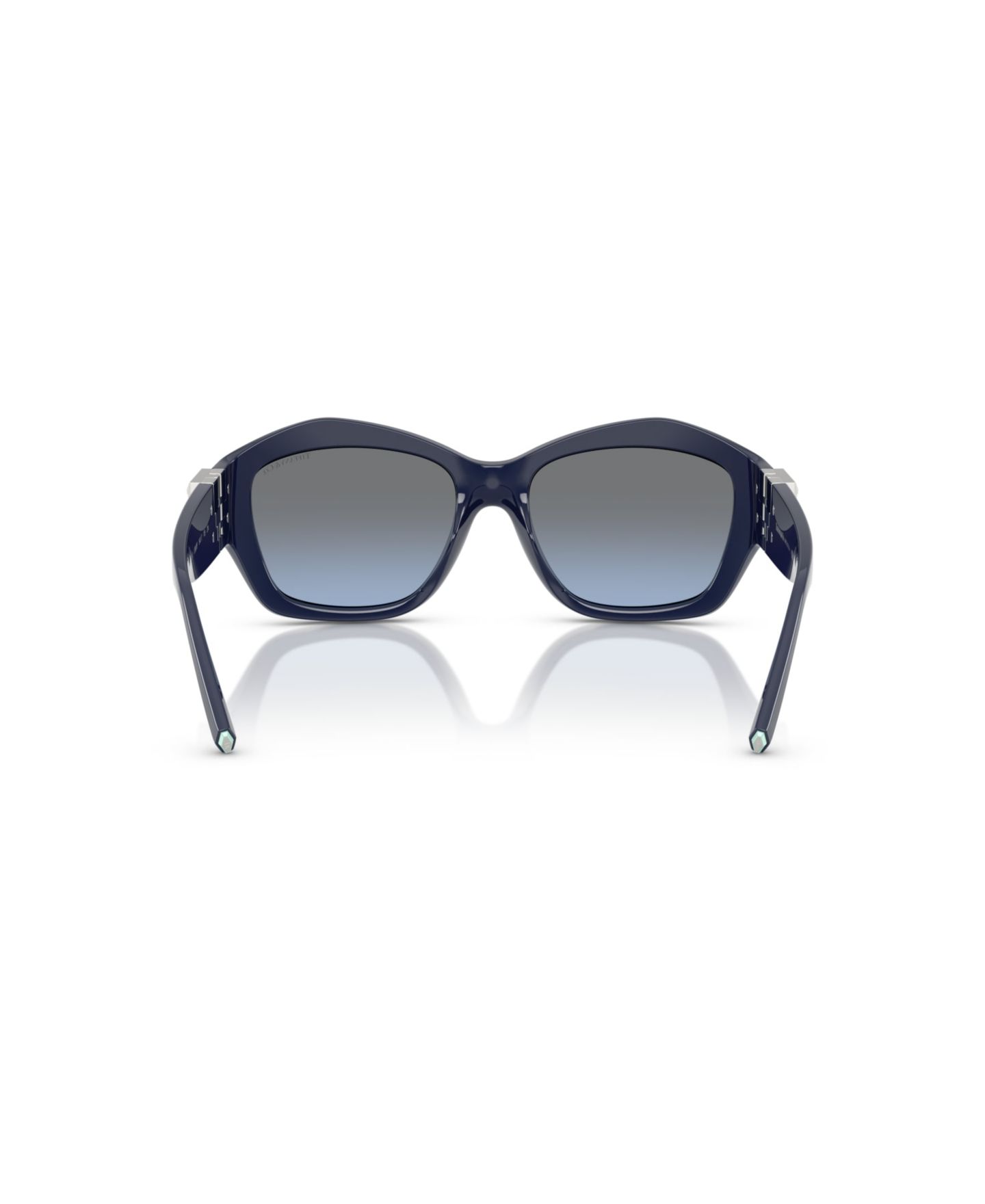 Женские солнцезащитные очки Tiffany & Co. Sunglasses, TF4233U, цвет: Тёмный синий — фото 4