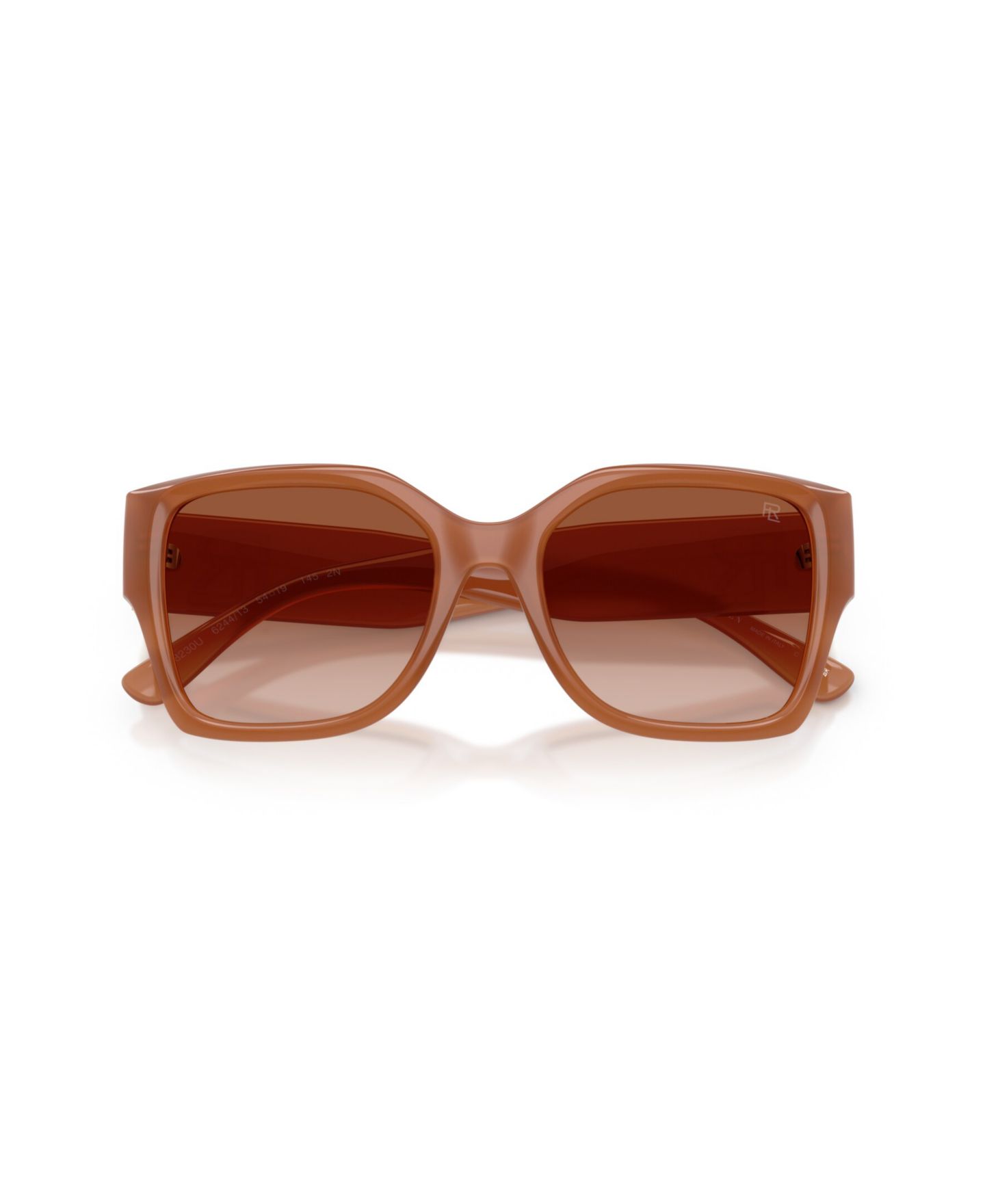 Женские солнцезащитные очки Ralph Lauren Sunglasses, RL8230U, цвет: Янтарный — фото 5
