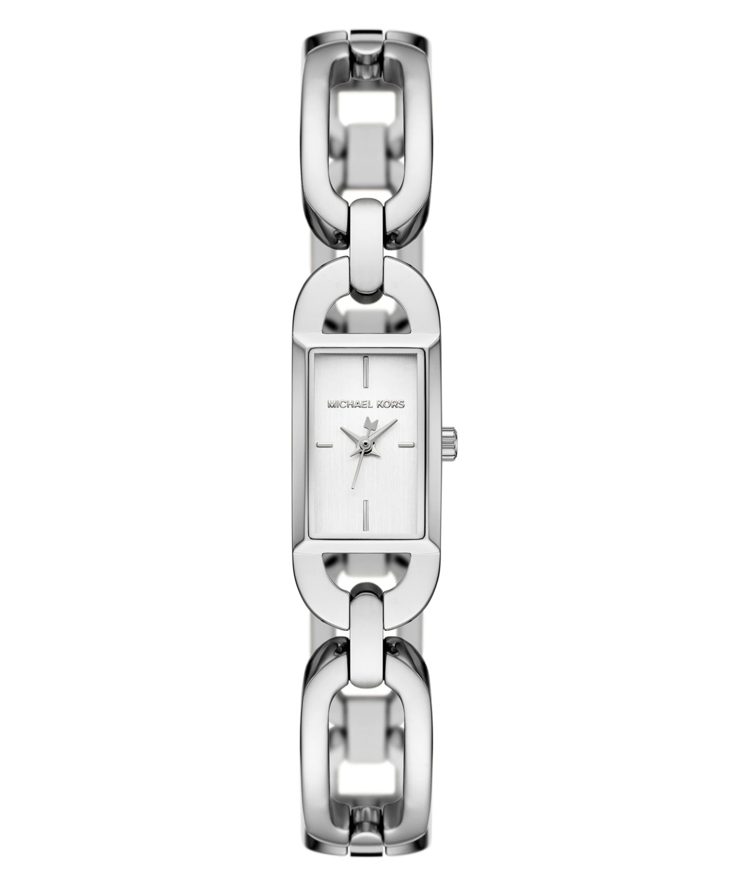Женские часы Michael Kors MICHAEL MK Empire Three-Hand Stainless Steel Watch 21mm — фото 1