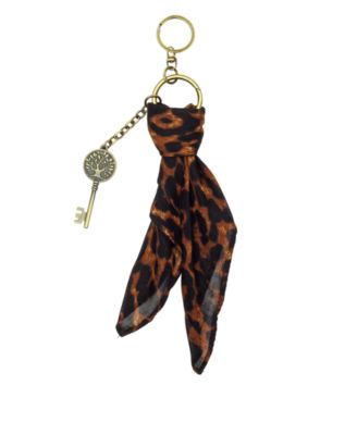 Mini Scarf Key Bag Charm