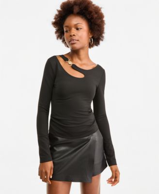Women's Long Sleeve Eleanor Buckle Top