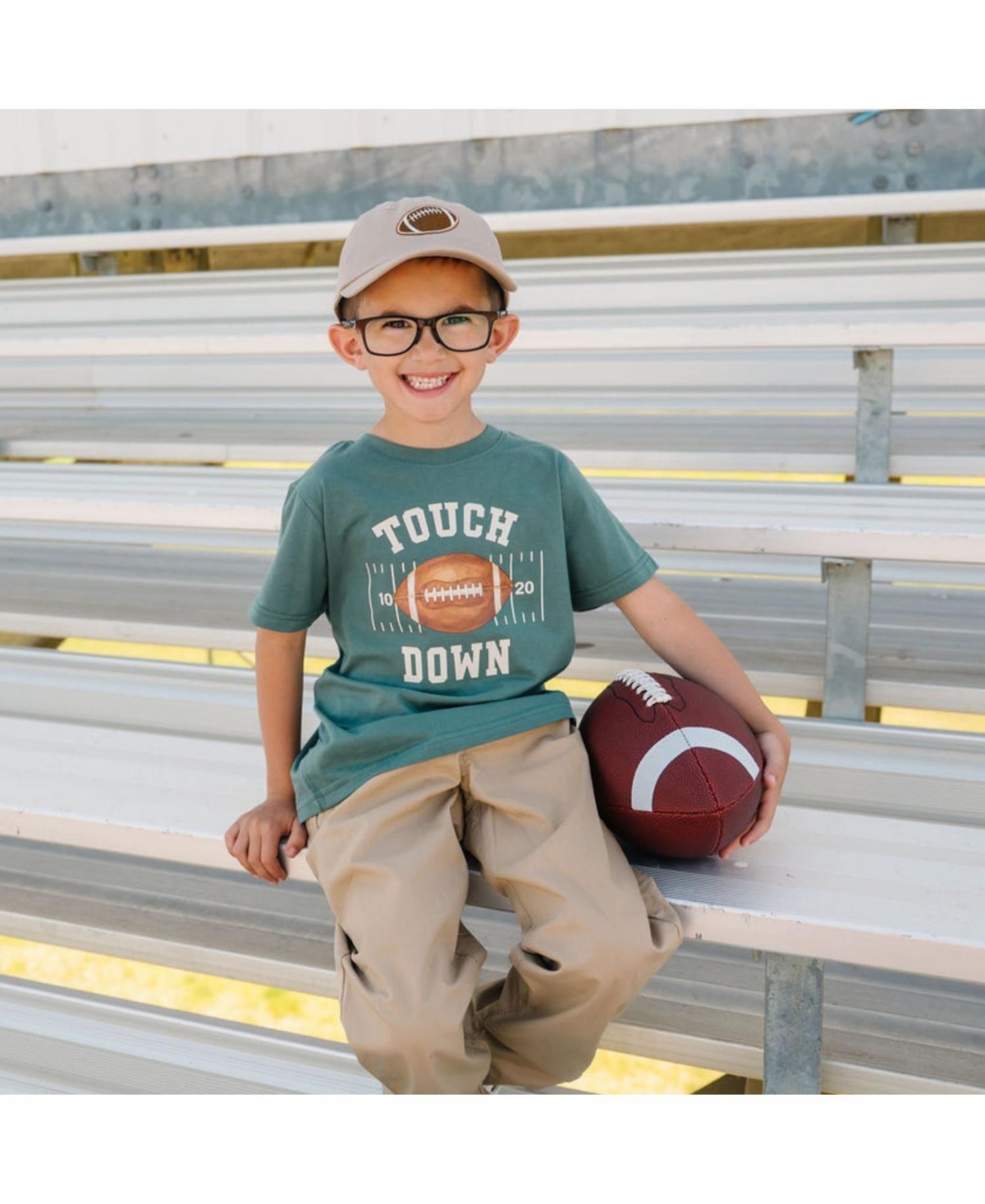 Sweet Wink Big Boys(10-12) Touchdown Short Sleeve T-Shirt