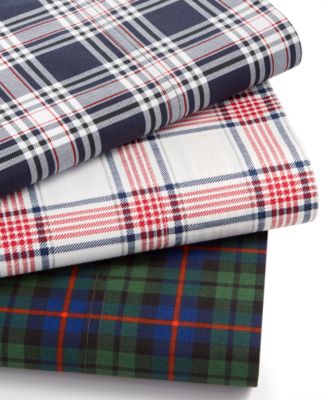 Tommy Hilfiger - Plaid Novelty Twin XL Sheet Set