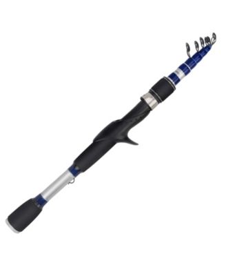 6'0" Telescopic Fishing Rod Reel Combo Graphite