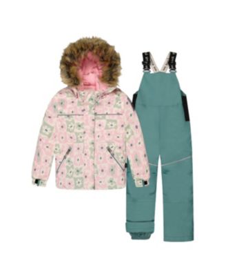 Little and Big Girl (6 - 8) Two Piece Discover Snowsuit
