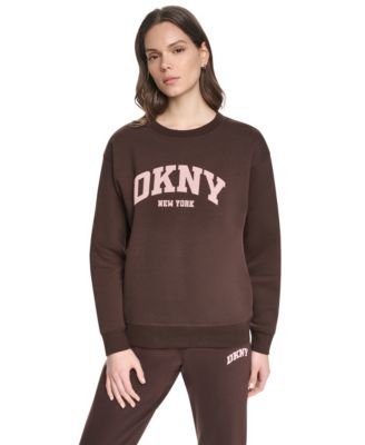 Women's Varsity Puff Logo Crewneck Sweatshirt