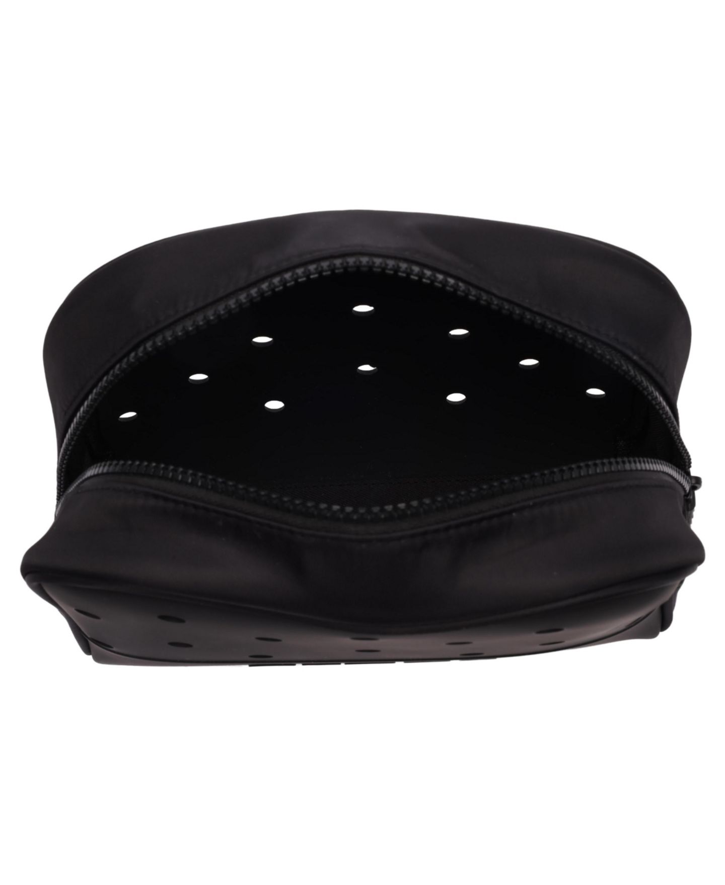 Сумка Crocs Classic Cosmetic Bag with Jibbitz-Compatible Panels, цвет: Чёрный — фото 6